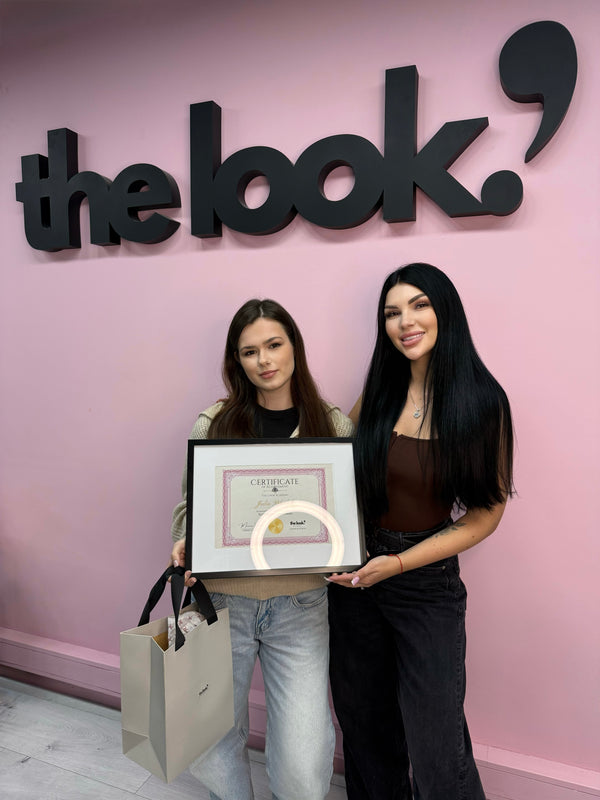 Elevarbeid fra Brow Lamination + Lash Lift Kurs hos The Look Academy Oslo – bilde 3