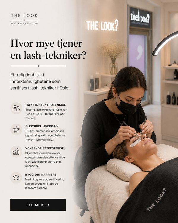 Hvor mye tjener en lash-tekniker?